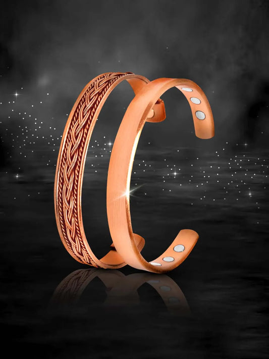 Copper Cuffs Bracelets – Stylish & Earthy Accessories | Peora