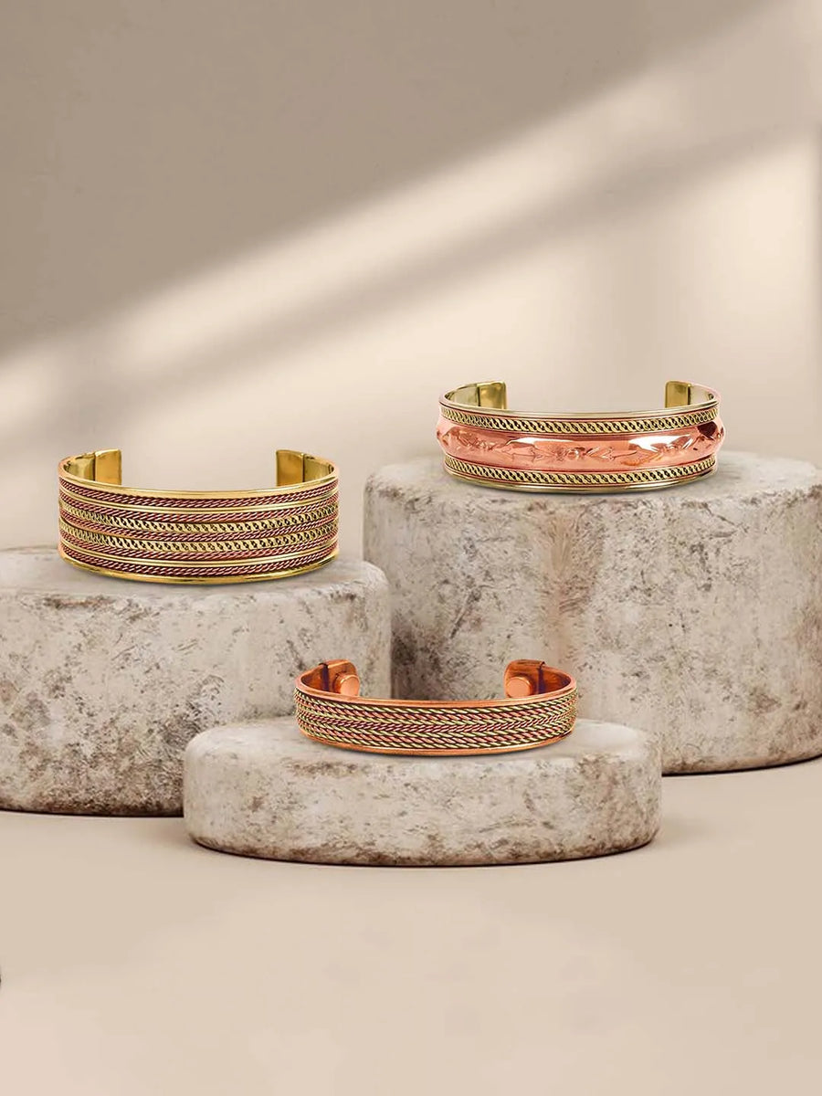 Copper Cuff Bracelets – Handcrafted Elegance in Copper | Peora
