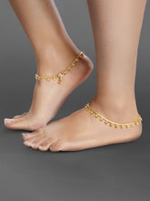 Golden Glow Anklets