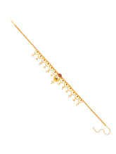 Opulent Gold Plated Pearl Waist Band