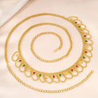 Elegant Traditional Bridal Belly chain - Gold