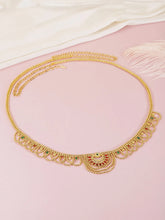 Peora Traditional Bridal Belly Chain - Gold