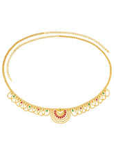 Peora Traditional Bridal Belly Chain - Gold