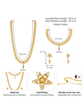 Regal Gold-Plated Bridal Set