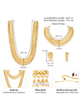 Timeless Golden Bridal Set