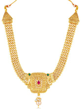 Opulent Gold-Plated Bridal Set