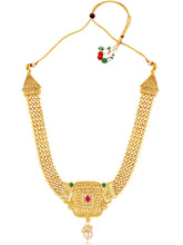 Opulent Gold-Plated Bridal Set