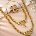 Royal Glow Traditional Bridal Set - Gold - Rani Pink Green