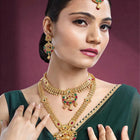 Heritage Jewellery Set by Peora | Classic Elegance with Timeless Charm