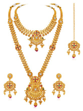 Golden Radiance Wedding Jewelry Set