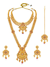 Golden Radiance Wedding Jewelry Set