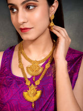 Maharashtrian Bridal Charm Choker & Long Necklace Set