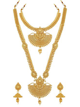 Maharashtrian Bridal Charm Choker & Long Necklace Set