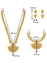 Maharashtrian Bridal Charm Choker & Long Necklace Set