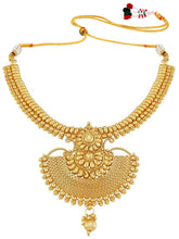 Maharashtrian Bridal Charm Choker & Long Necklace Set