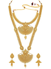 Maharashtrian Bridal Charm Choker & Long Necklace Set