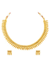 Ethnic Heritage Gold Plated Necklace Set