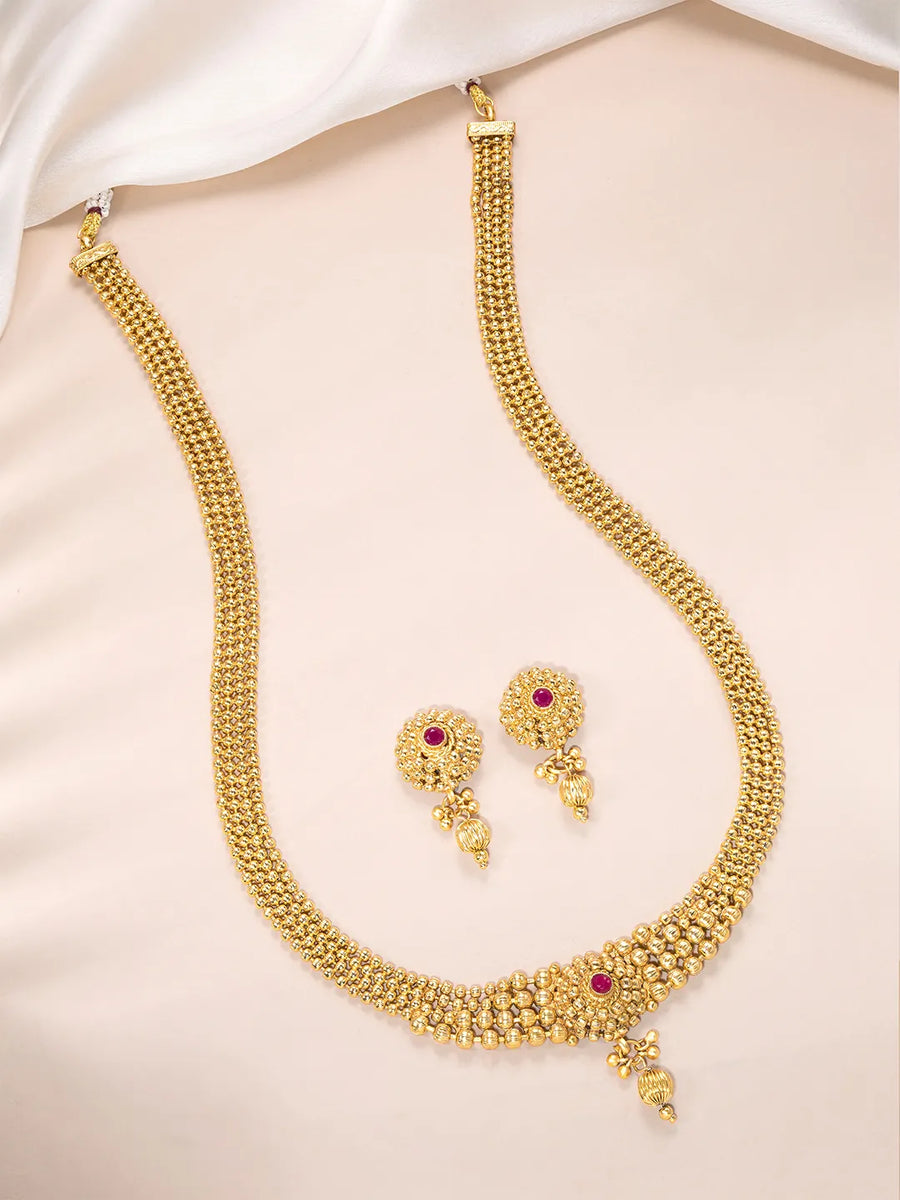Glimmer of India Heritage Necklace Set