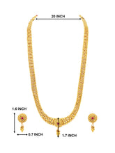 Glimmer of India Heritage Gold Plated Necklace Set