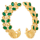 Peora Maharani Emerald Ear Cuff Earrings - Gold