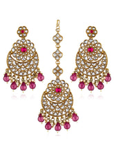 Royal Rani Pink Maang Tikka Set