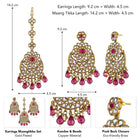 Royal Maang Tikka Set | Ethnic Bridal Jewellery by Peora

