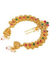 Radiant Tradition Pearl Jhumki Drops Juda Pins