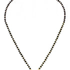 Gold Plated Crystal Halo Mangalsutra Set