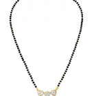 Gold Plated Heart Trio Mangalsutra Set