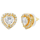 Gold Plated Heart Trio Mangalsutra Set