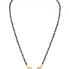 Gold Plated Three Stone Mangalsutra Set