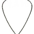 Gold Plated Heart Solitaire Mangalsutra Set
