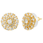 Gold Plated Crystal Bloom Mangalsutra Set