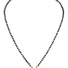 Gold Plated Crystal Bloom Mangalsutra Set