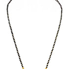 Gold Plated Classic Halo Mangalsutra Set