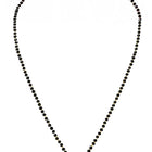 Gold Plated Solitaire Halo Mangalsutra Set