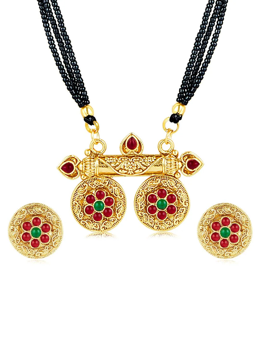 Rani Mangalsutra Set | Regal Bridal Jewellery by Peora

