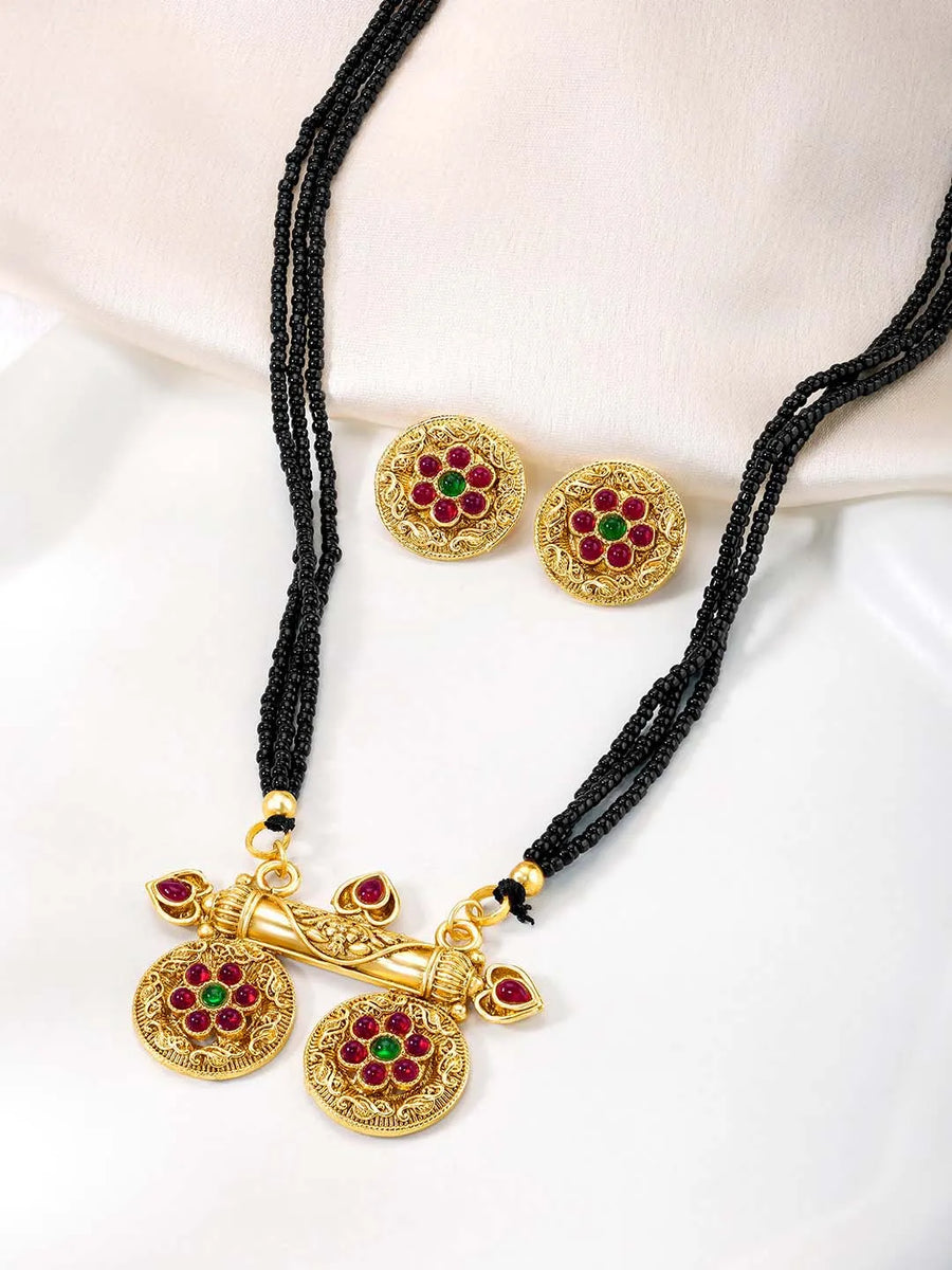 Rani Mangalsutra Set | Regal Bridal Jewellery by Peora

