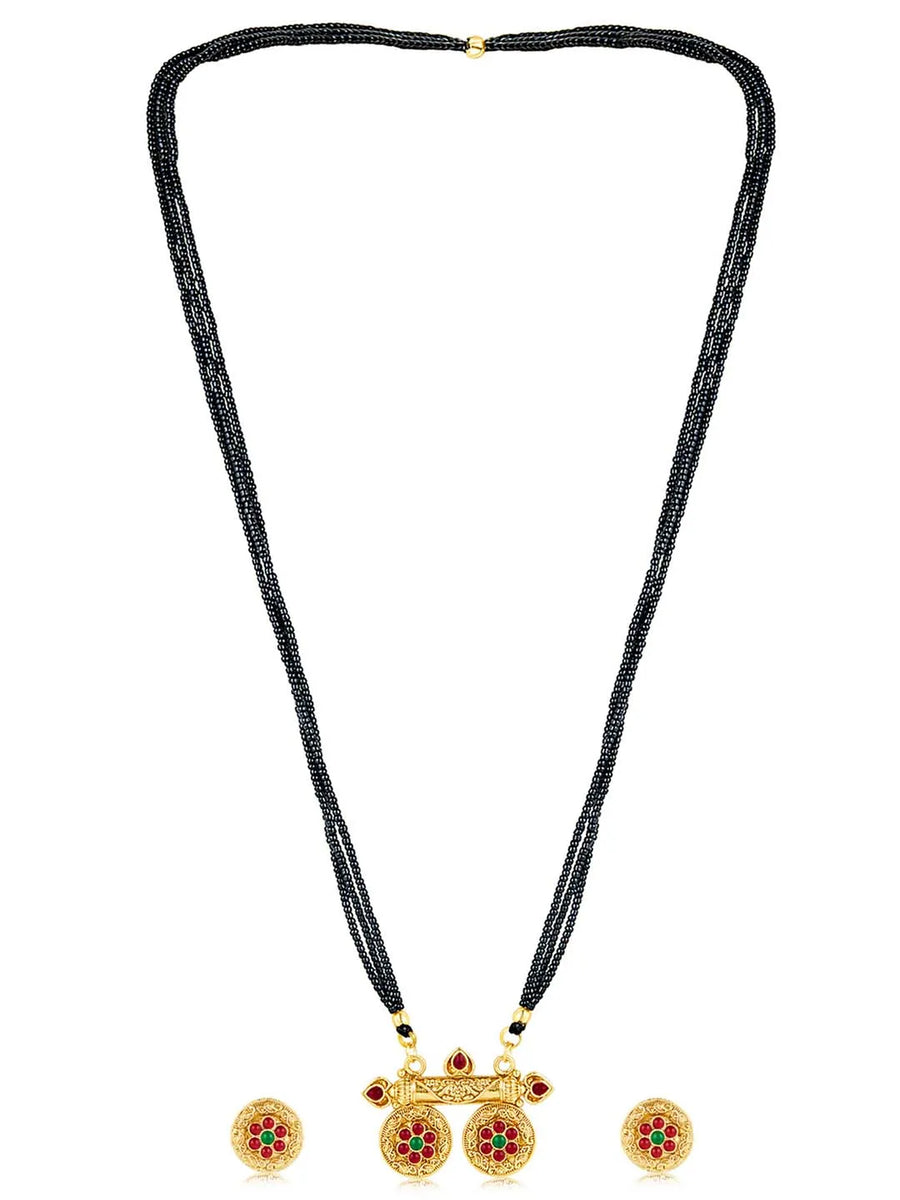 Rani Mangalsutra Set | Regal Bridal Jewellery by Peora

