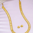 Coin Cascade Maharani Long Necklace