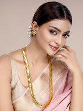 Coin Cascade Maharani Long Necklace