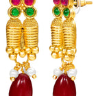 Peora Ethereal Temple Design Necklace Set