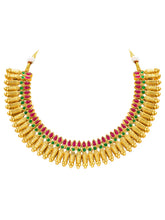 Peora Ethereal Temple Design Necklace Set
