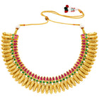 Peora Ethereal Temple Design Necklace Set
