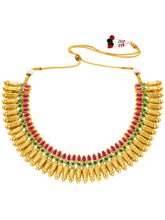 Peora Ethereal Temple Design Necklace Set