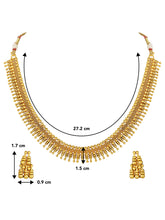 Timeless Chic Gold Plated Short Necklace Set