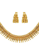 Timeless Chic Gold Plated Short Necklace Set