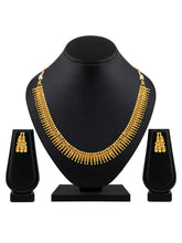 Timeless Chic Gold Plated Short Necklace Set