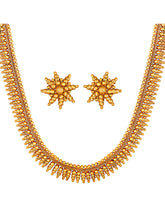 Bridal Bliss South Indian Elegance Maharani Necklaces Set