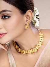 Surya Chakra Kundan Stone Necklace